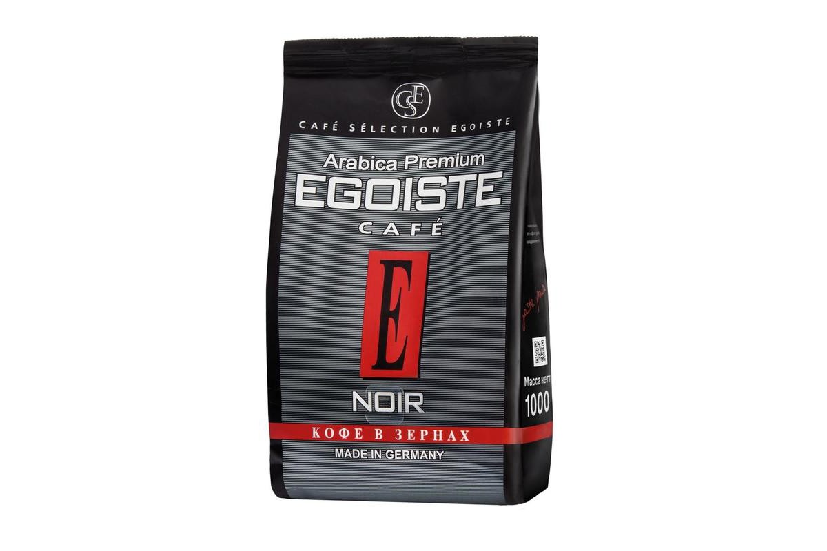 Кофе в зернах Egoiste Noir 100% арабика 1 кг. 